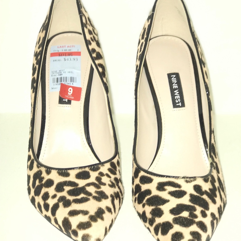 Nine West Animal Print Heels